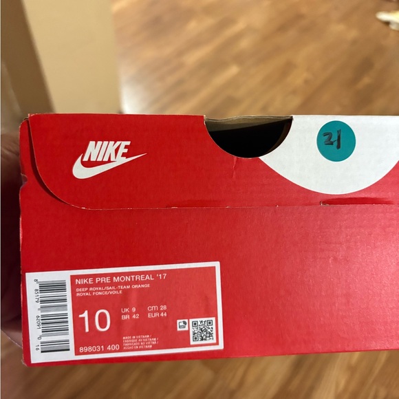 Nike montreal men’s size 10US - Picture 2 of 2